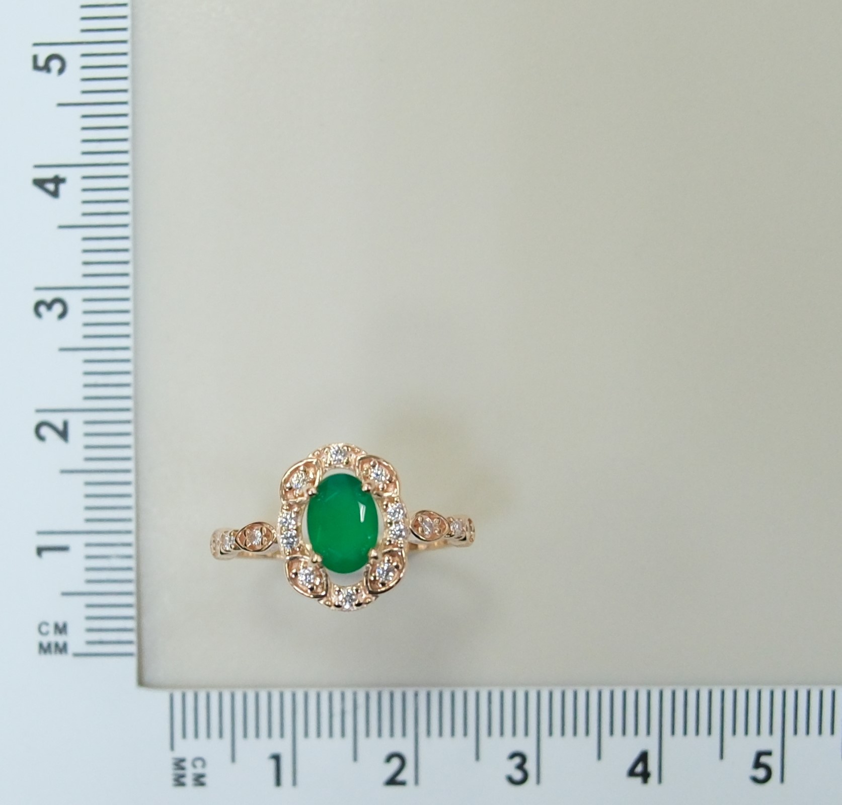 Серебряное кольцо с агатом